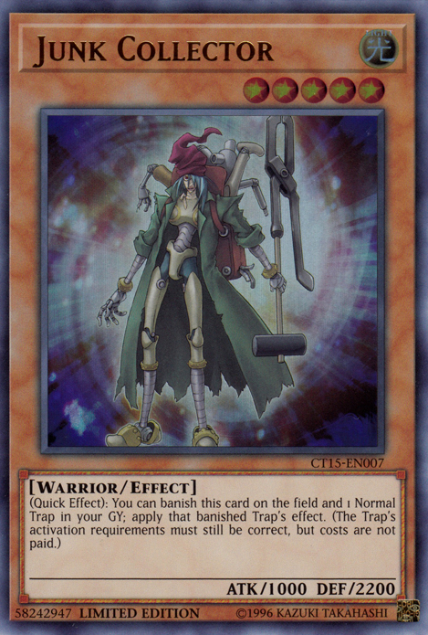 Junk Collector [CT15-EN007] Ultra Rare | Deep Dive Games St. Marys