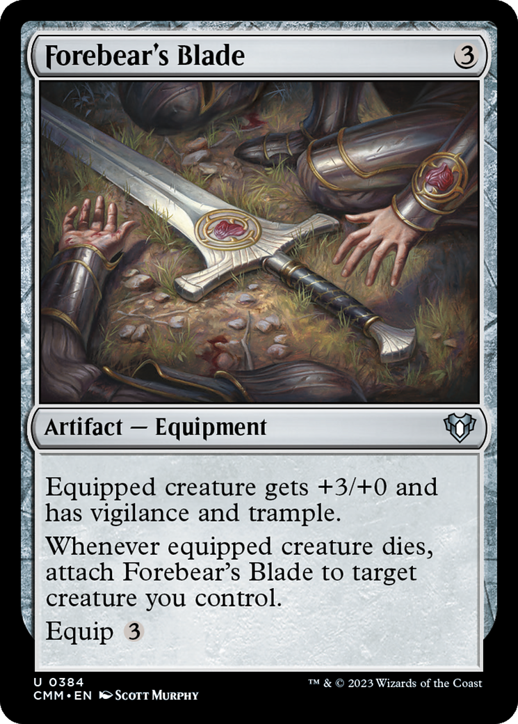 Forebear's Blade [Commander Masters] | Deep Dive Games St. Marys