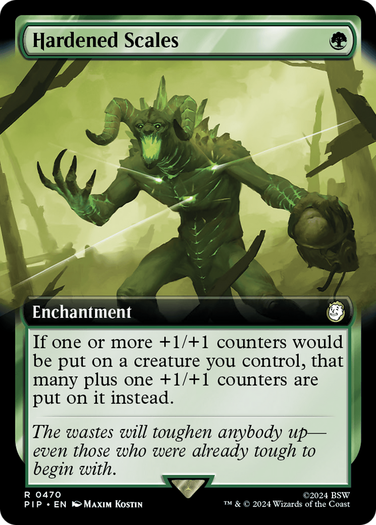 Hardened Scales (Extended Art) [Fallout] | Deep Dive Games St. Marys