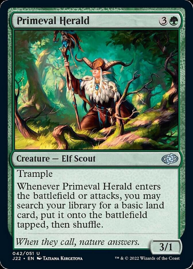 Primeval Herald [Jumpstart 2022] | Deep Dive Games St. Marys