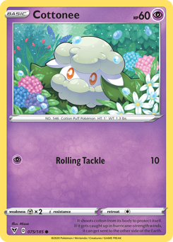 Cottonee (075/185) [Sword & Shield: Vivid Voltage] | Deep Dive Games St. Marys
