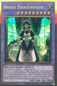 House Dragonmaid [MAGO-EN027] Gold Rare | Deep Dive Games St. Marys