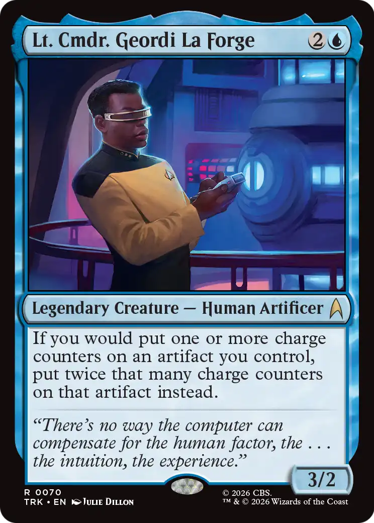 Lt. Cmdr. Geordi La Forge [Star Trek] | Deep Dive Games St. Marys