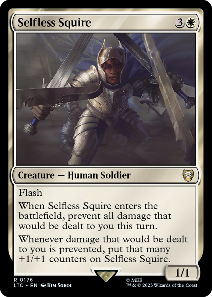 Selfless Squire [The Lord of the Rings: Tales of Middle-Earth Commander] | Deep Dive Games St. Marys