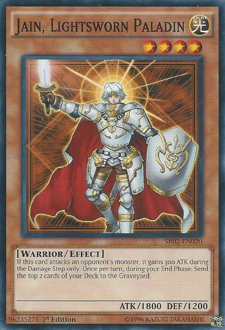 Jain, Lightsworn Paladin [SR02-EN020] Common | Deep Dive Games St. Marys
