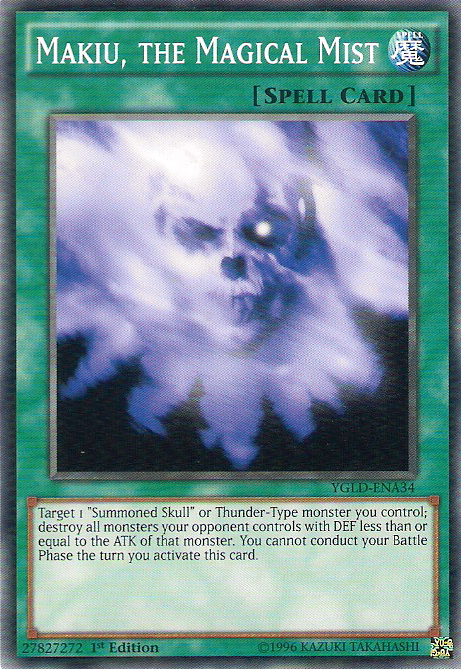Makiu, the Magical Mist [YGLD-ENA34] Common | Deep Dive Games St. Marys