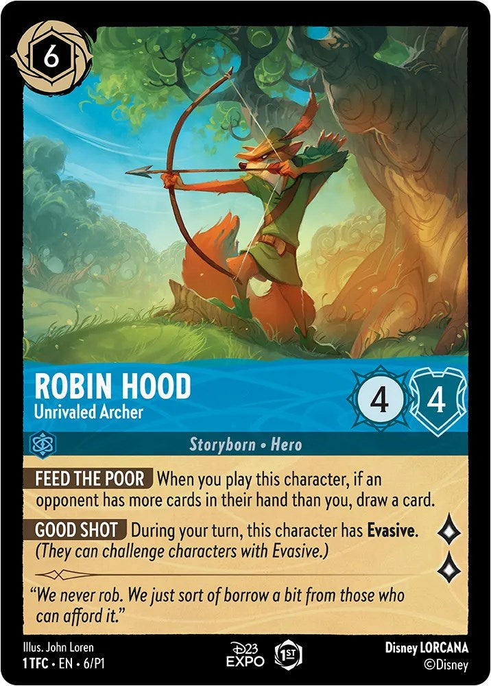 Robin Hood (6) [D23 Promos] | Deep Dive Games St. Marys