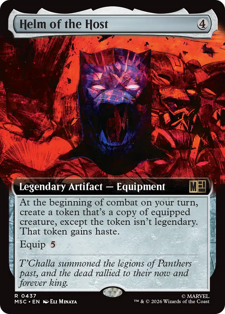 Helm of the Host (Extended Art) [Marvel Super Heroes Commander] | Deep Dive Games St. Marys