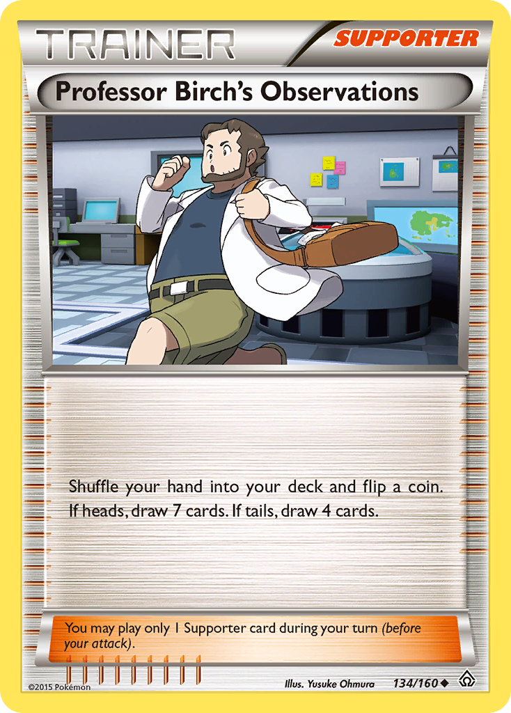 Professor Birch's Observations (134/160) [XY: Primal Clash] | Deep Dive Games St. Marys
