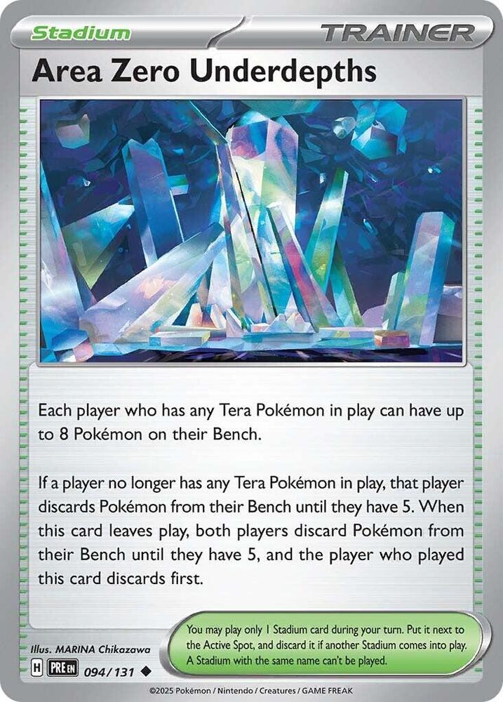 Area Zero Underdepths (094/131) [Scarlet & Violet: Prismatic Evolutions] | Deep Dive Games St. Marys