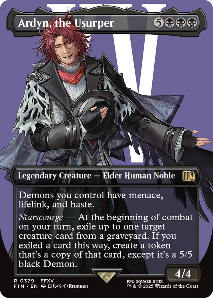 Ardyn, the Usurper (Borderless) (0379) [FINAL FANTASY] | Deep Dive Games St. Marys