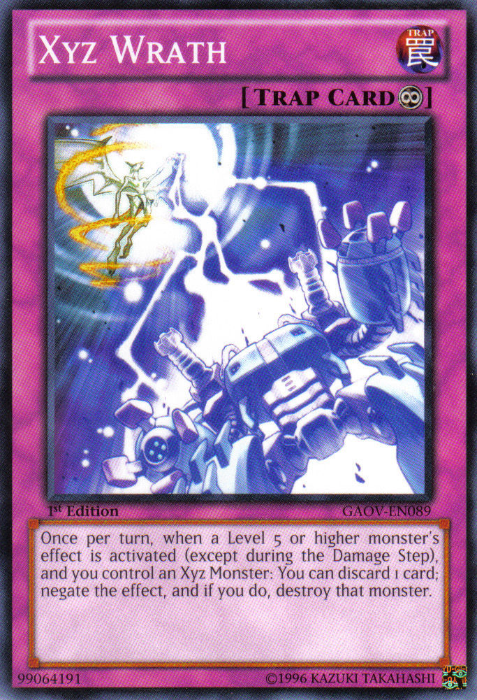 Xyz Wrath [GAOV-EN089] Common | Deep Dive Games St. Marys