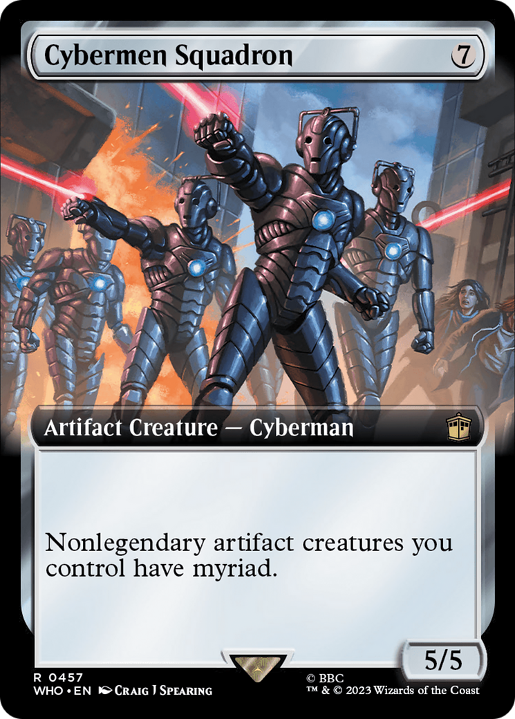 Cybermen Squadron (Extended Art) [Doctor Who] | Deep Dive Games St. Marys