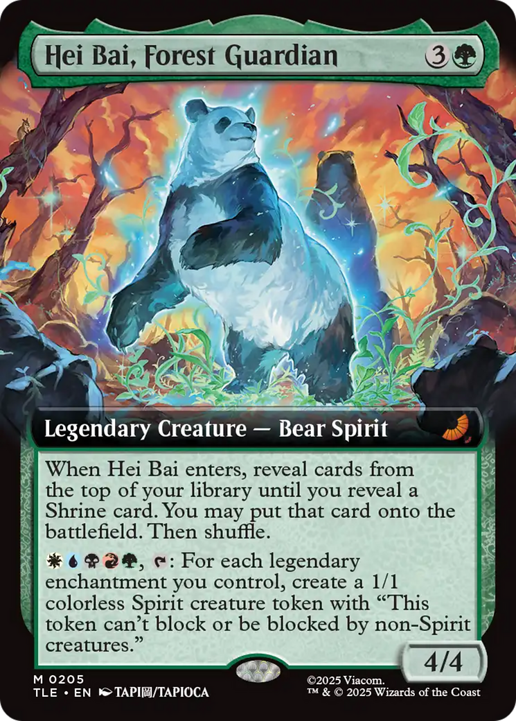 Hei Bai, Forest Guardian (Extended Art) [Avatar: The Last Airbender: Eternal-Legal] | Deep Dive Games St. Marys