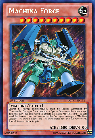 Machina Force [LCYW-EN171] Secret Rare | Deep Dive Games St. Marys