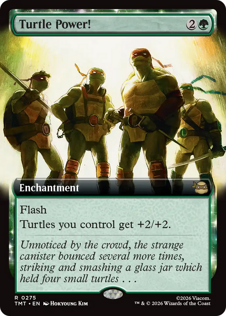 Turtle Power! (Extended Art) [Teenage Mutant Ninja Turtles] | Deep Dive Games St. Marys