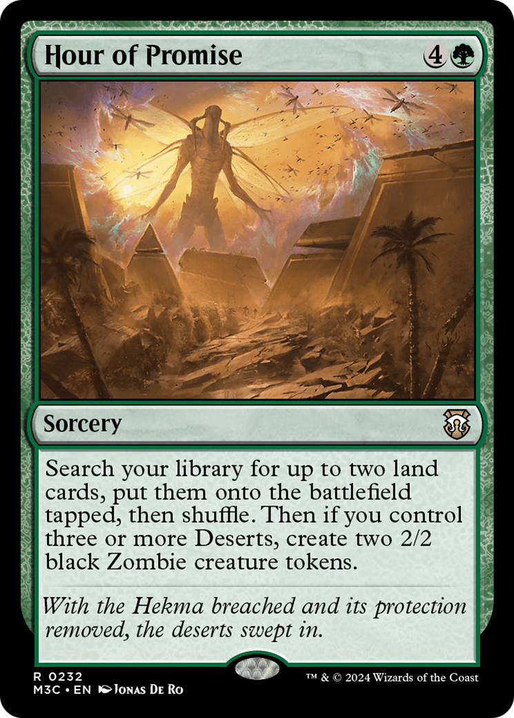 Hour of Promise (Ripple Foil) [Modern Horizons 3 Commander] | Deep Dive Games St. Marys
