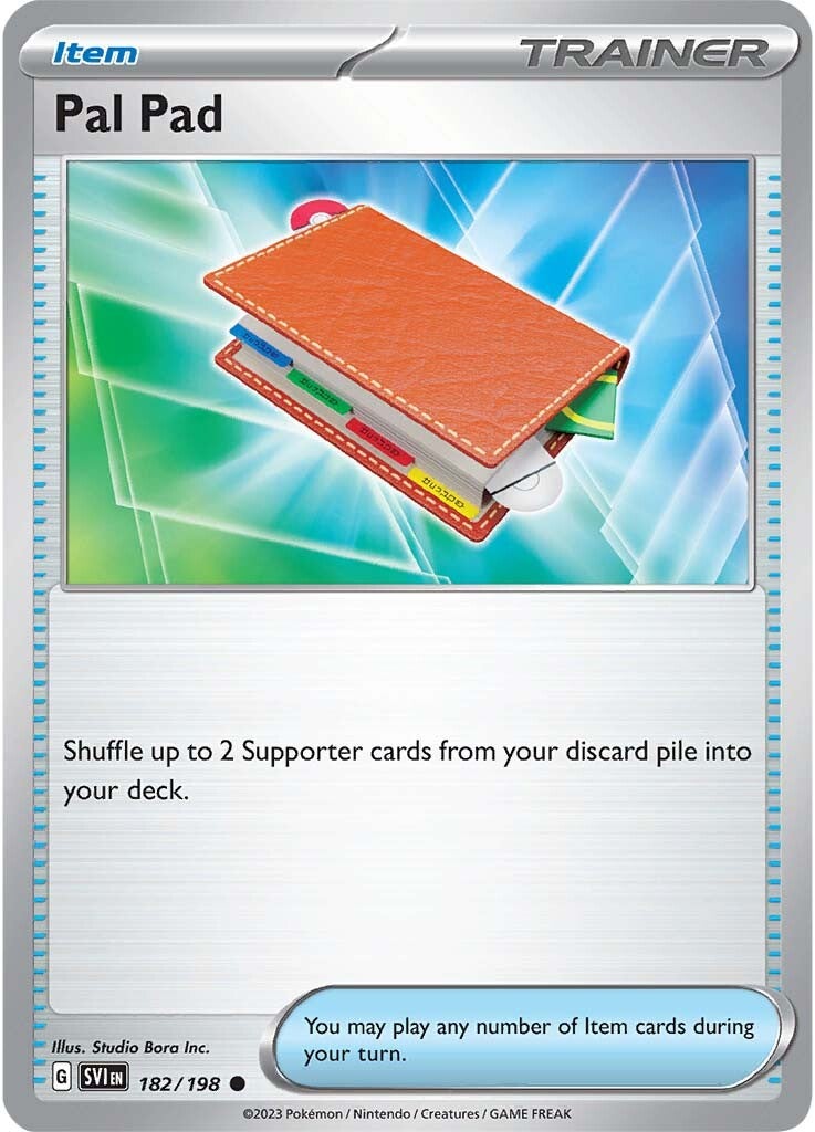 Pal Pad (182/198) [Scarlet & Violet: Base Set] | Deep Dive Games St. Marys
