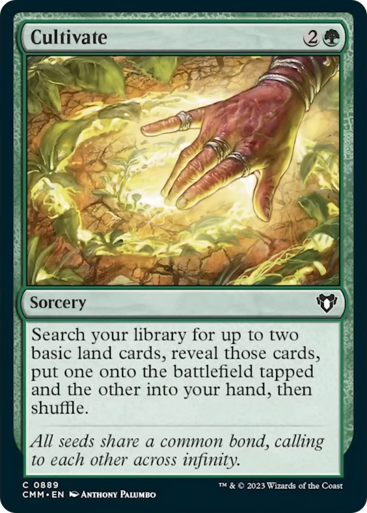 Cultivate [Commander Masters] | Deep Dive Games St. Marys