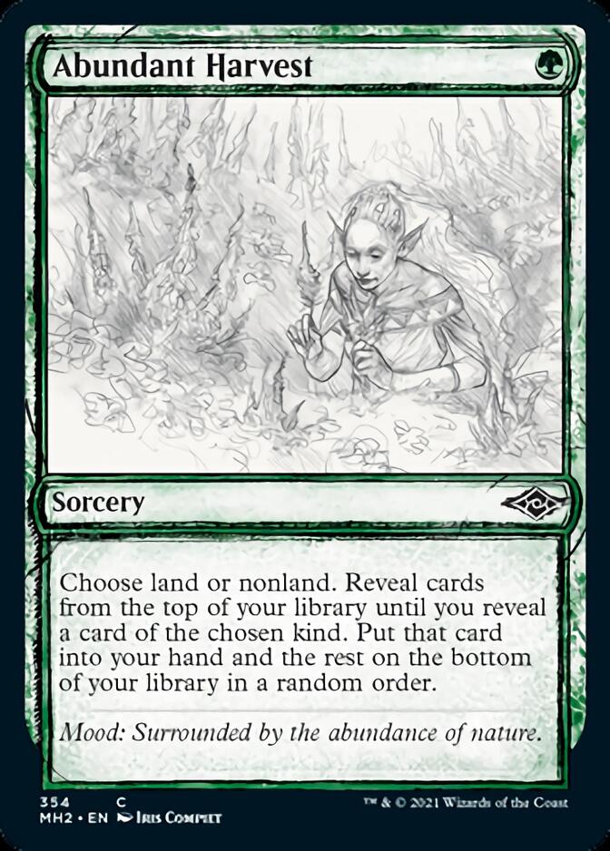 Abundant Harvest (Sketch) [Modern Horizons 2] | Deep Dive Games St. Marys