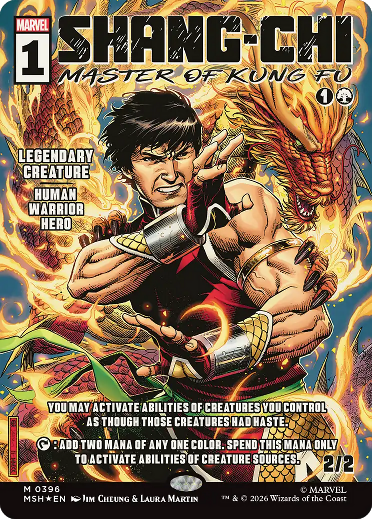 Shang-Chi, Master of Kung Fu (Showcase) (0396) [Marvel Super Heroes] | Deep Dive Games St. Marys