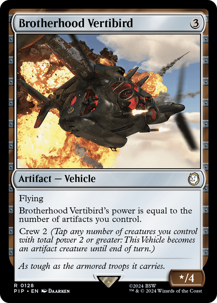 Brotherhood Vertibird [Fallout] | Deep Dive Games St. Marys