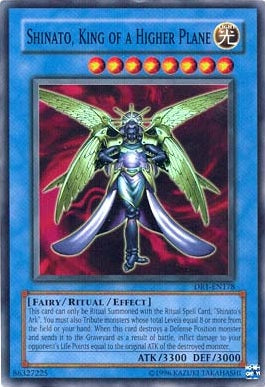 Shinato, King of a Higher Plane [DR1-EN178] Super Rare | Deep Dive Games St. Marys