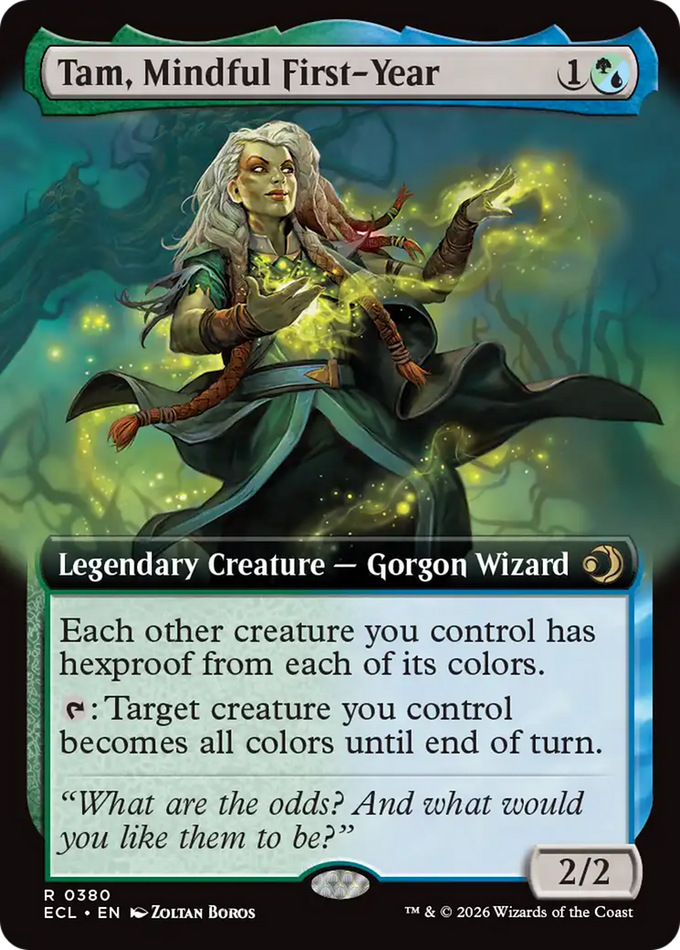Tam, Mindful First-Year (Extended Art) [Lorwyn Eclipsed] | Deep Dive Games St. Marys
