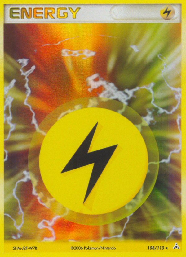 Lightning Energy (108/110) [EX: Holon Phantoms] | Deep Dive Games St. Marys