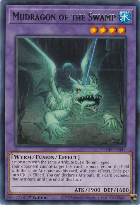 Mudragon of the Swamp [TOCH-EN049] Rare | Deep Dive Games St. Marys