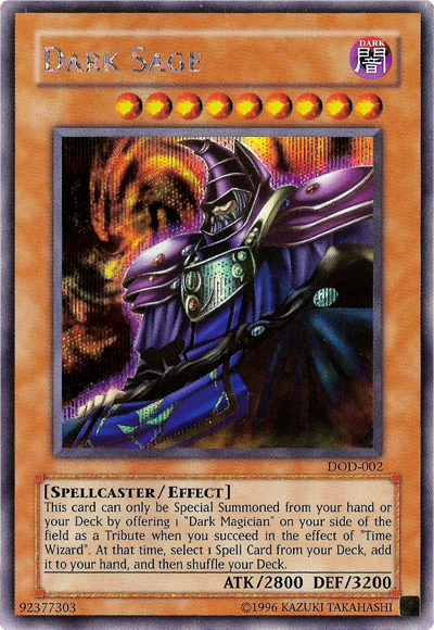 Dark Sage [DOD-002] Prismatic Secret Rare | Deep Dive Games St. Marys