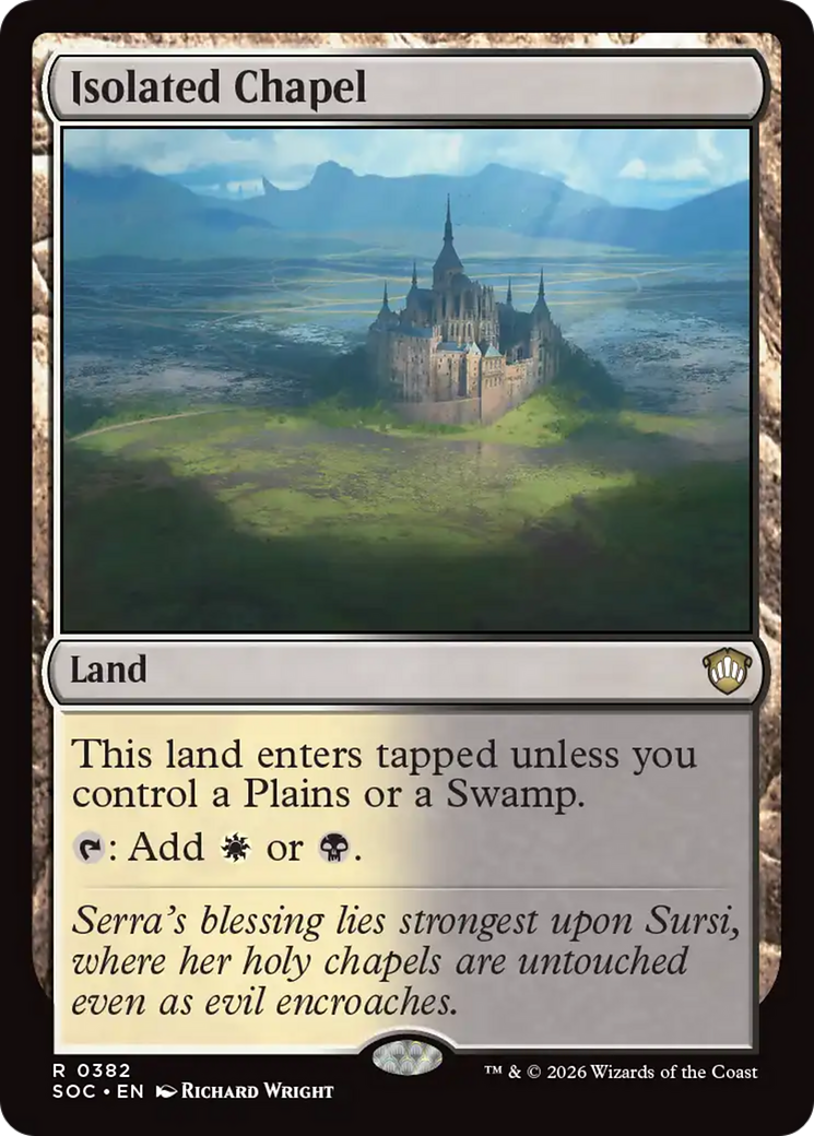 Isolated Chapel [Secrets of Strixhaven Commander] | Deep Dive Games St. Marys