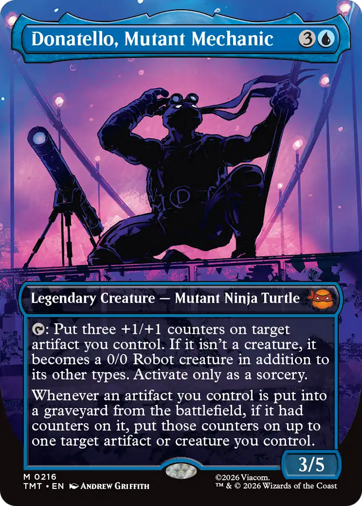 Donatello, Mutant Mechanic (Borderless) [Teenage Mutant Ninja Turtles] | Deep Dive Games St. Marys