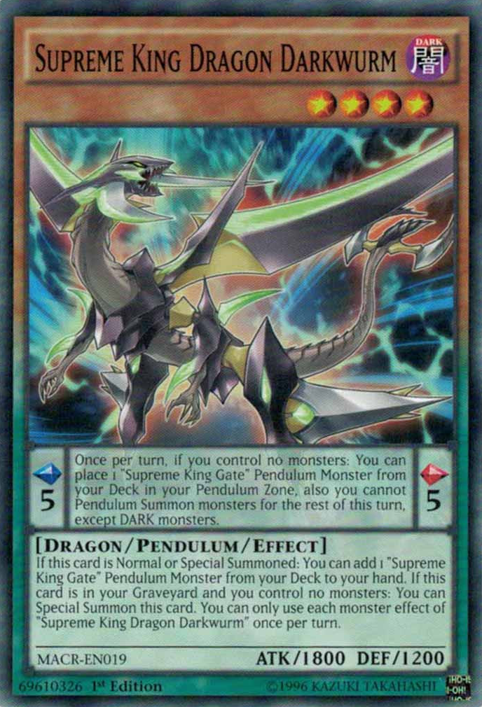 Supreme King Dragon Darkwurm [MACR-EN019] Common | Deep Dive Games St. Marys
