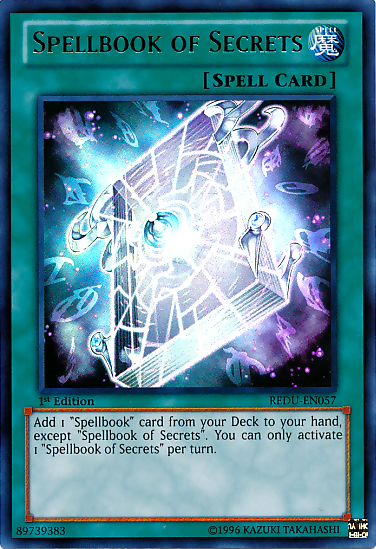 Spellbook of Secrets [REDU-EN057] Ultra Rare | Deep Dive Games St. Marys