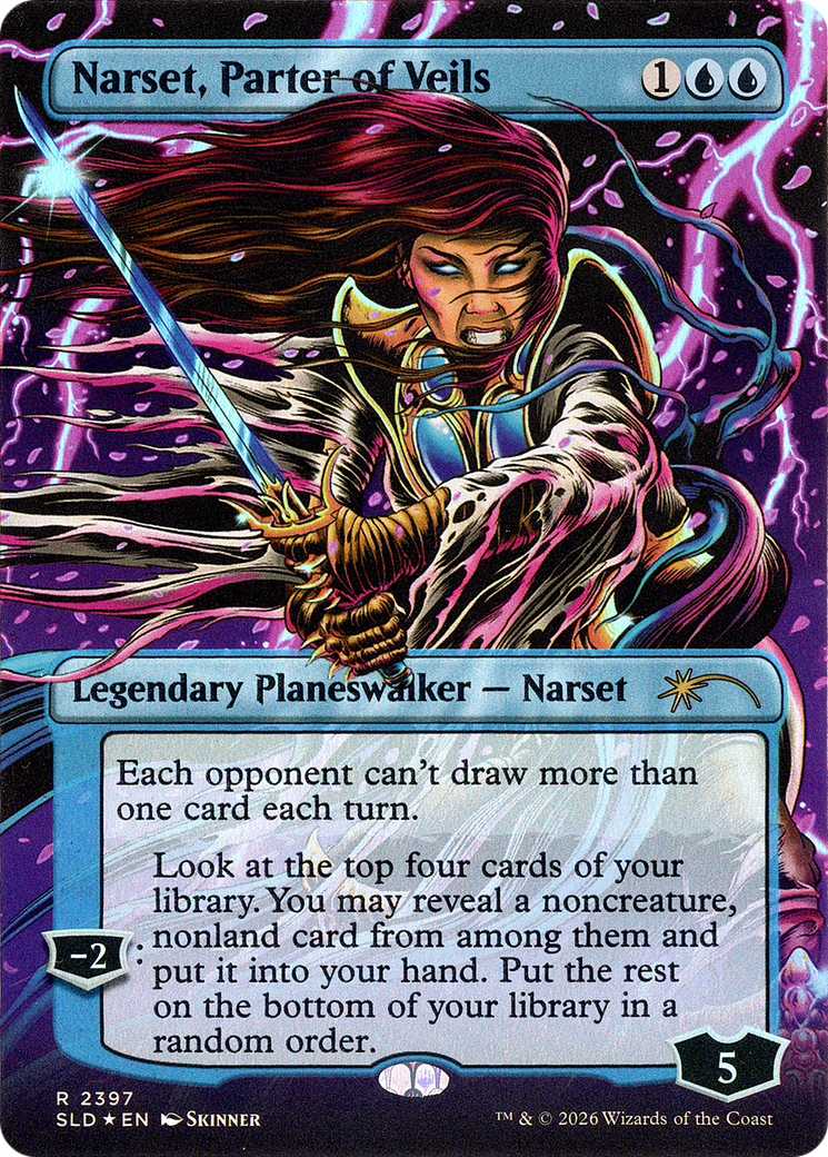 Narset, Parter of Veils (2397) [Secret Lair Drop Series] | Deep Dive Games St. Marys