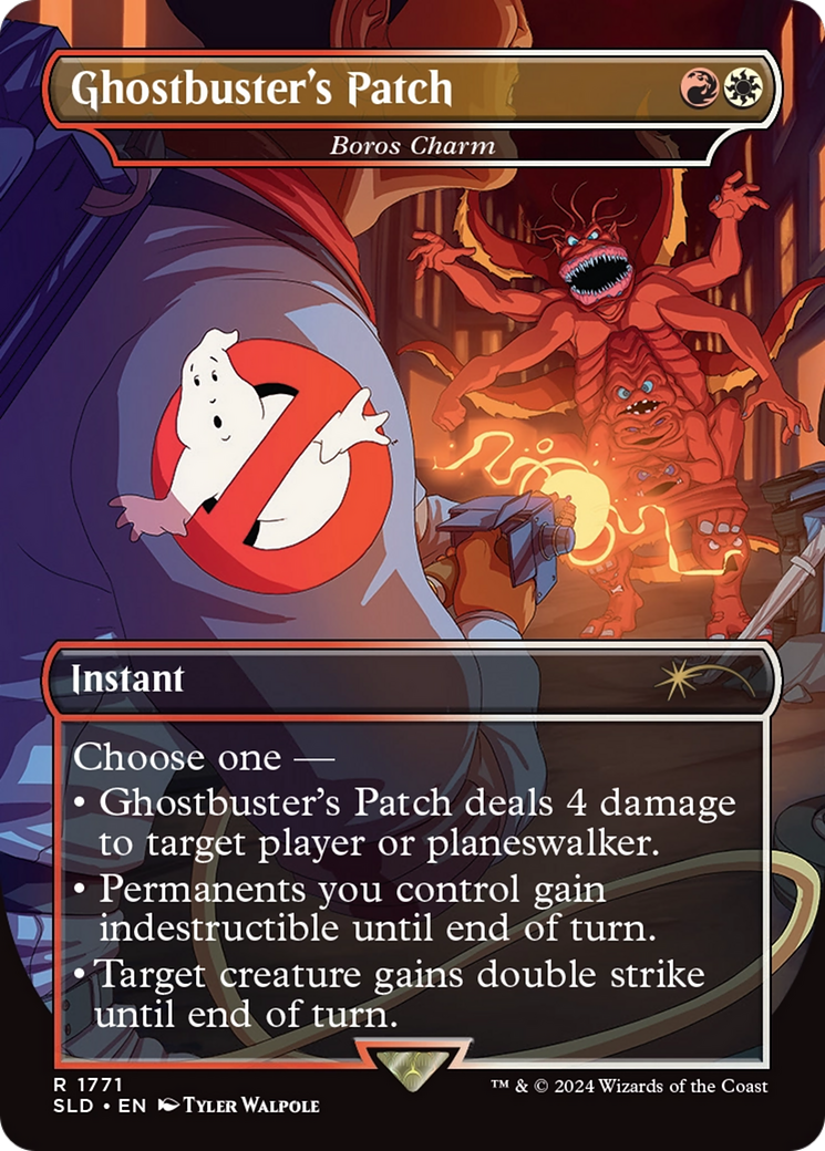 Ghostbuster's Patch - Boros Charm [Secret Lair Drop Series] | Deep Dive Games St. Marys
