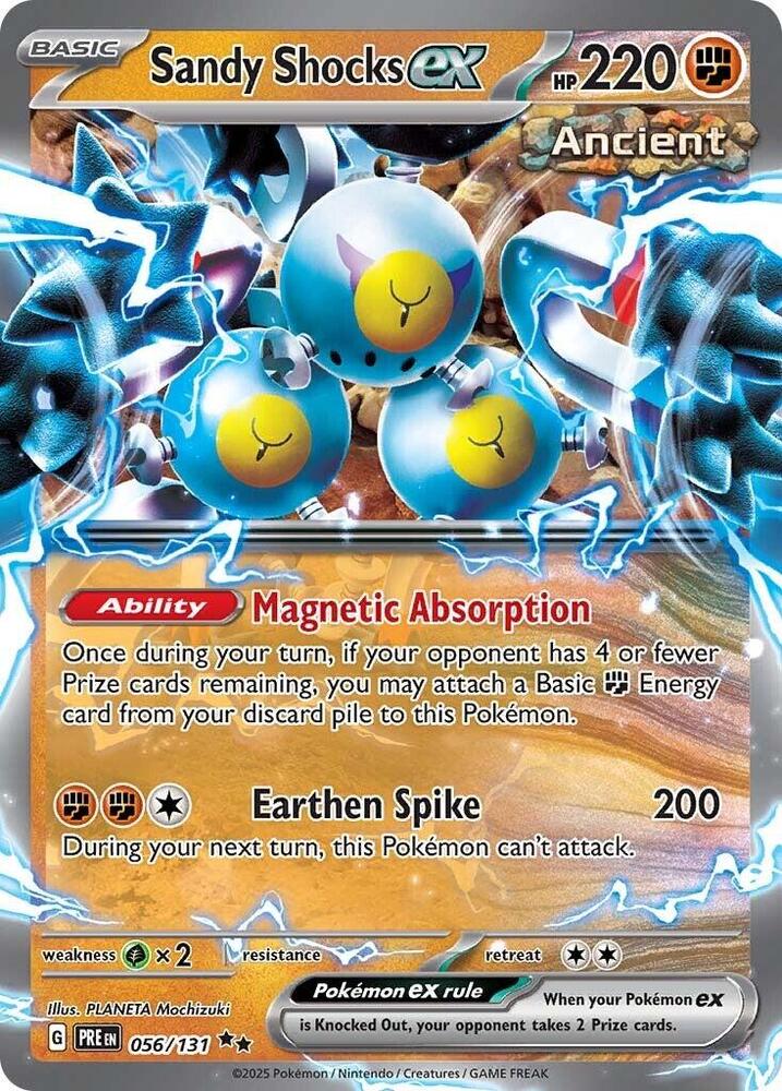 Sandy Shocks ex (056/131) [Scarlet & Violet: Prismatic Evolutions] | Deep Dive Games St. Marys