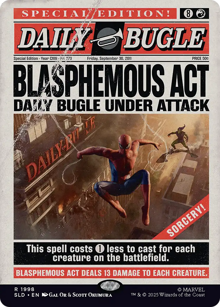 Blasphemous Act (1998) [Secret Lair Drop Series] | Deep Dive Games St. Marys