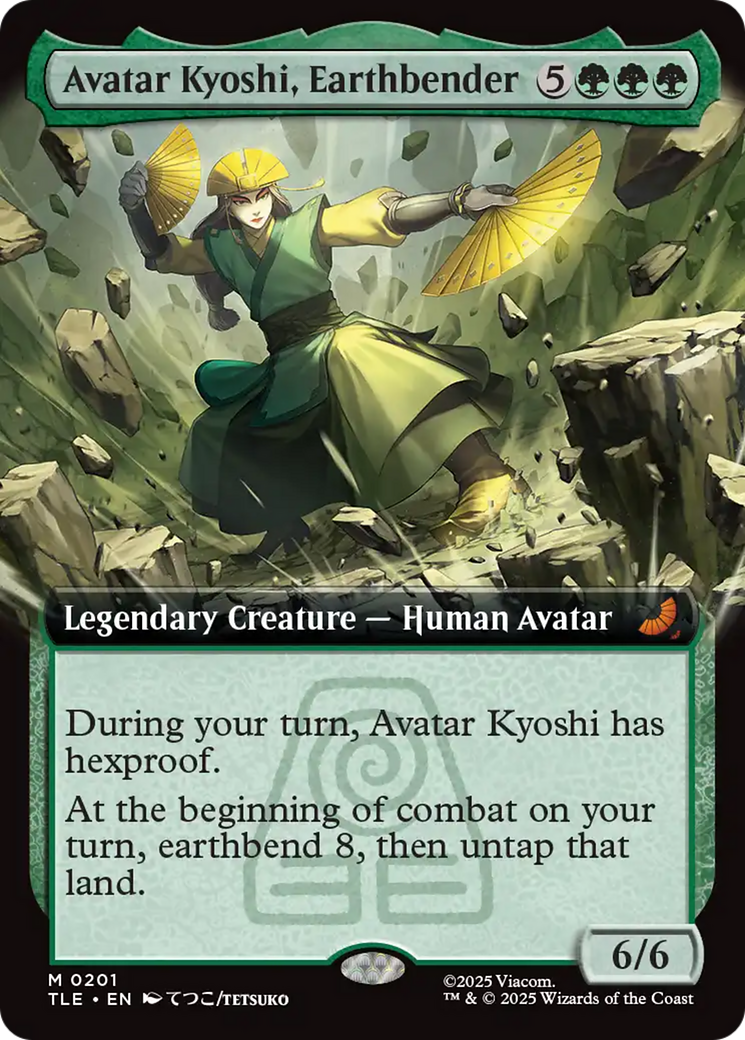 Avatar Kyoshi, Earthbender (Extended Art) [Avatar: The Last Airbender: Eternal-Legal] | Deep Dive Games St. Marys