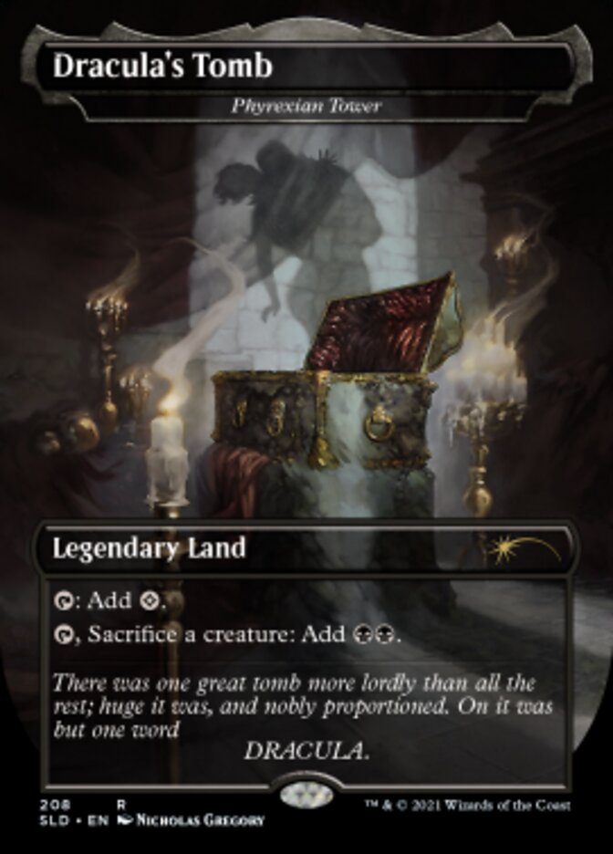 Phyrexian Tower - Dracula's Tomb [Secret Lair Drop Series] | Deep Dive Games St. Marys