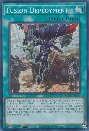Fusion Deployment [SDCS-EN030] Super Rare | Deep Dive Games St. Marys