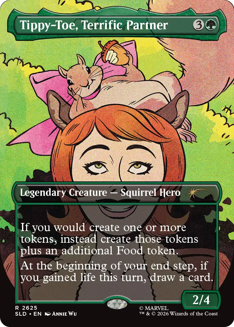 Tippy-Toe, Terrific Partner [Secret Lair Drop Series] | Deep Dive Games St. Marys