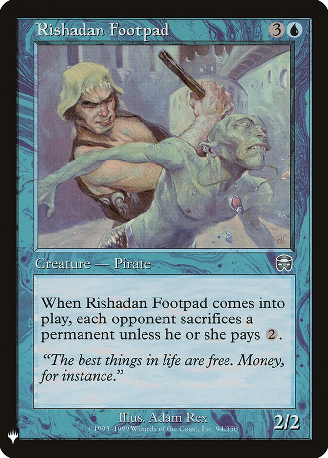 Rishadan Footpad [Mystery Booster] | Deep Dive Games St. Marys