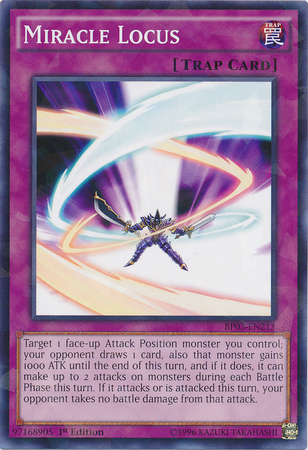 Miracle Locus [BP03-EN213] Shatterfoil Rare | Deep Dive Games St. Marys