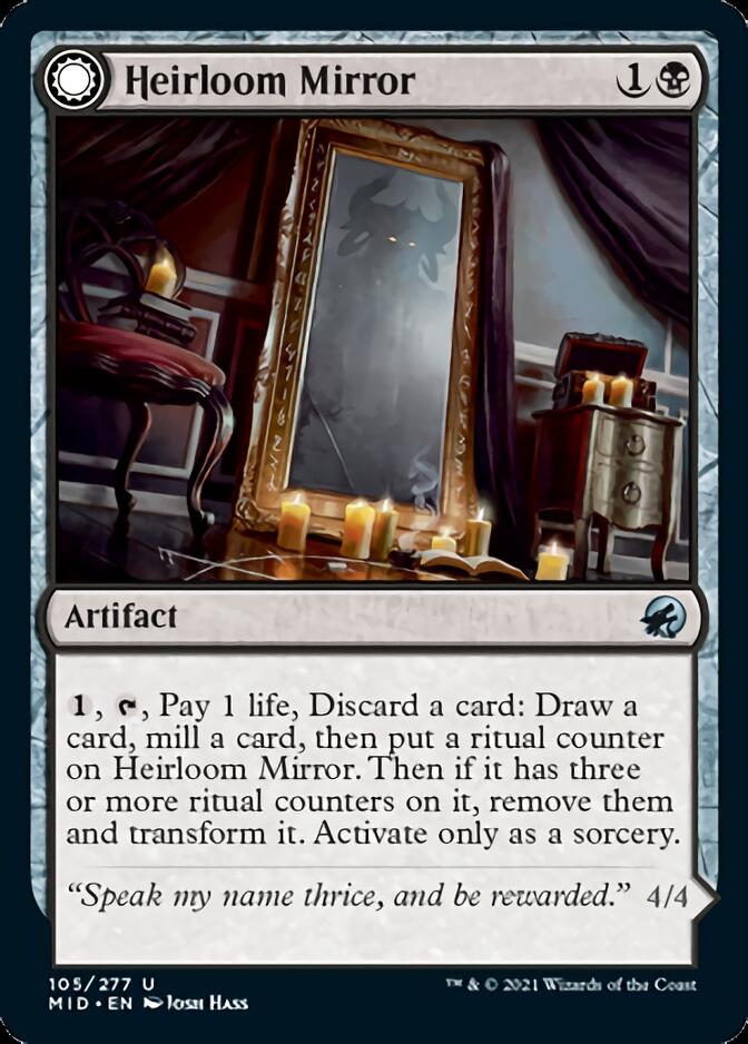 Heirloom Mirror // Inherited Fiend [Innistrad: Midnight Hunt] | Deep Dive Games St. Marys