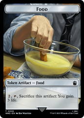 Horse // Food (0026) Double-Sided Token [Doctor Who Tokens] | Deep Dive Games St. Marys