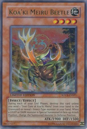 Koa'ki Meiru Beetle [SOVR-ENSP1] Ultra Rare | Deep Dive Games St. Marys