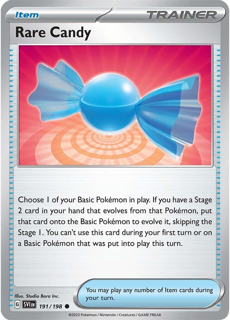 Rare Candy (191/198) [Scarlet & Violet: Base Set] | Deep Dive Games St. Marys