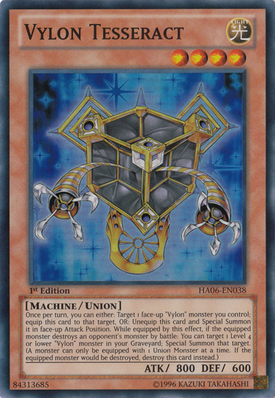 Vylon Tesseract [HA06-EN038] Super Rare | Deep Dive Games St. Marys